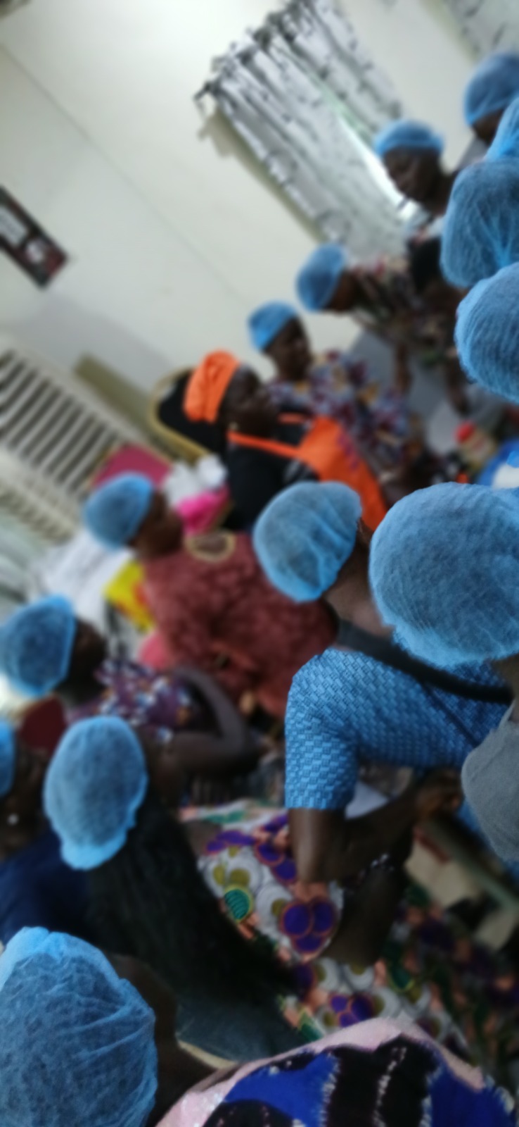 Mothers and daughters gathered for practical enterprise training